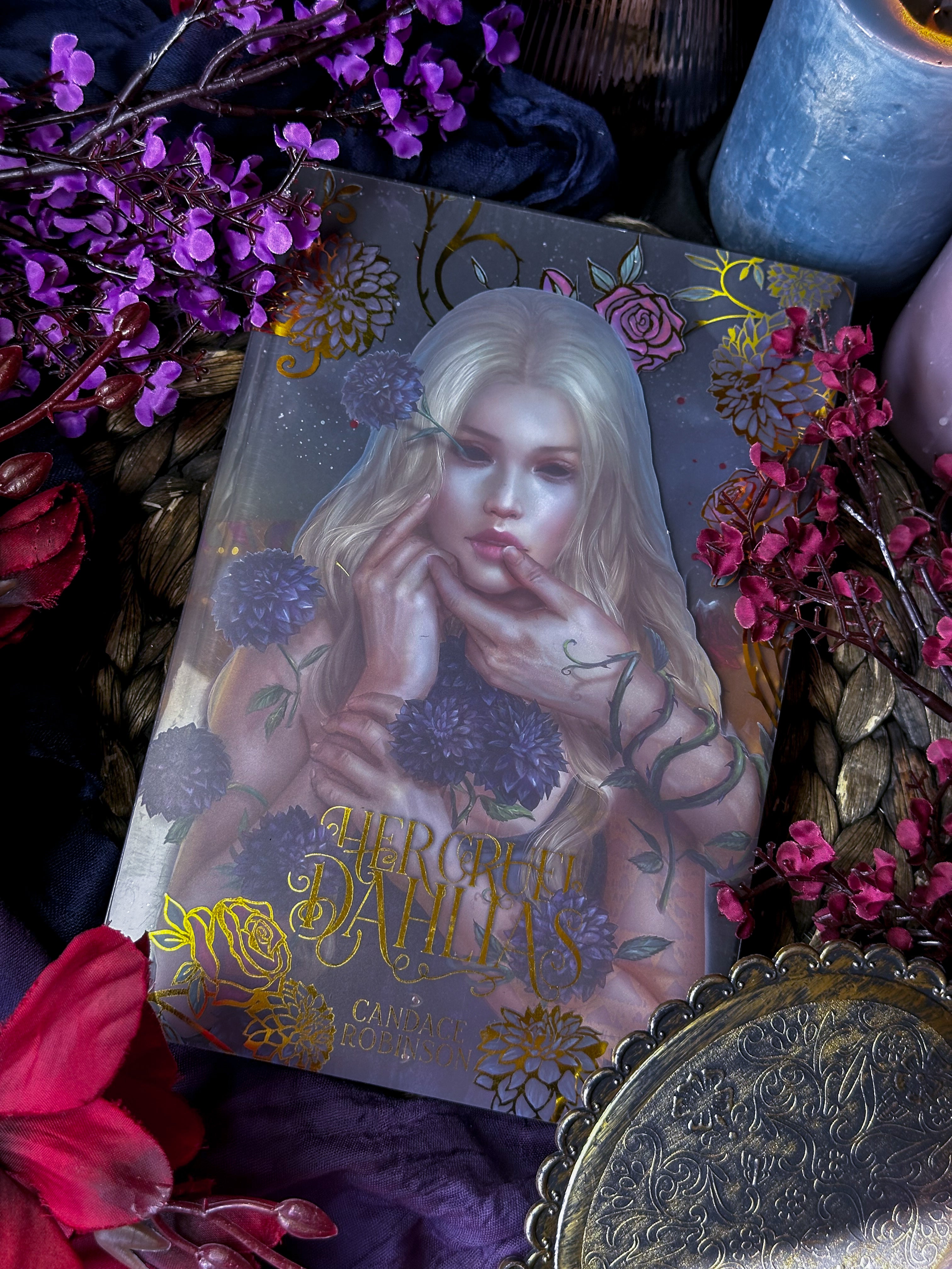 Her Cruel Dahlias (Hand-signed Misprint)