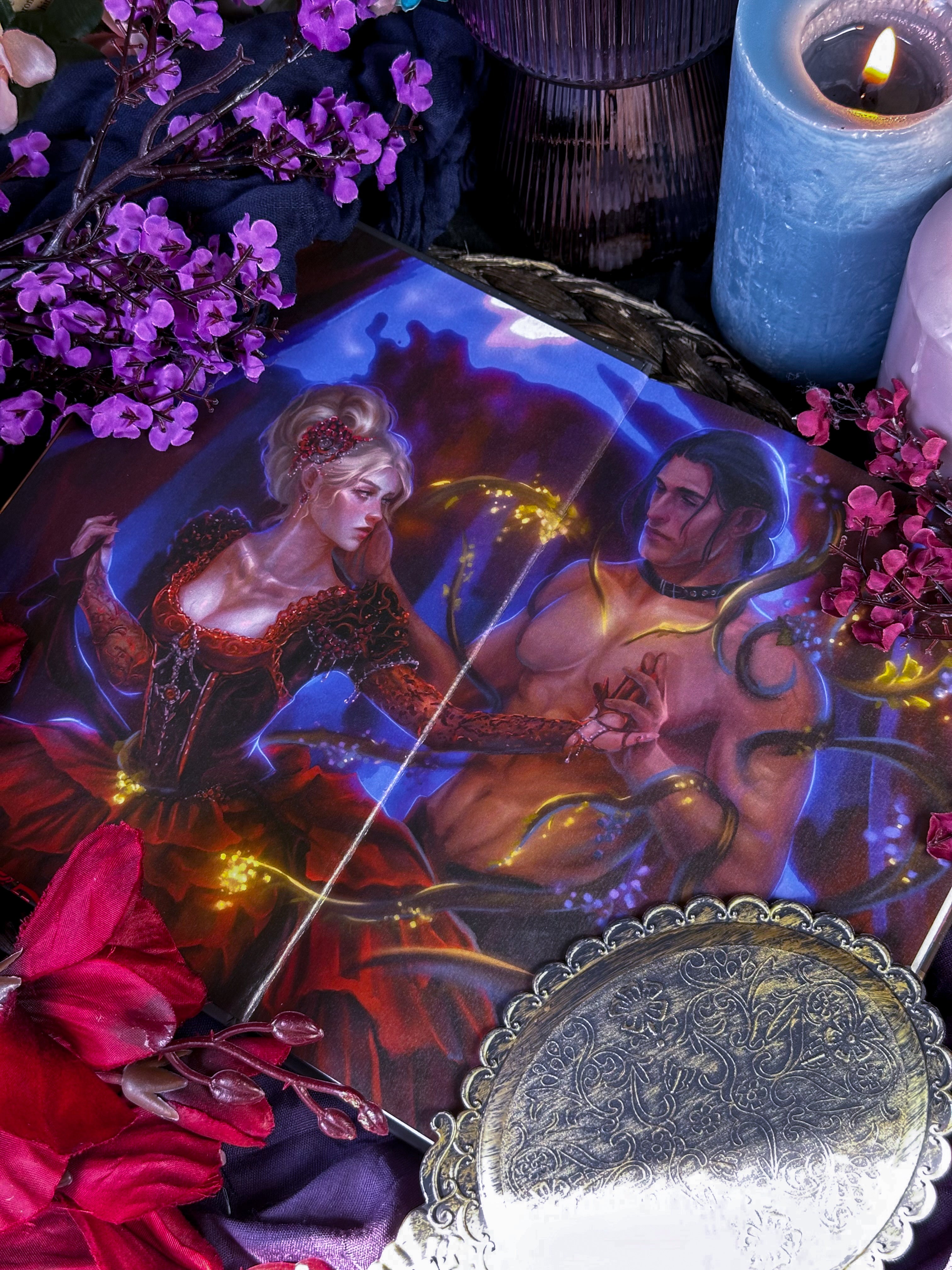 Her Cruel Dahlias (Hand-signed Misprint)